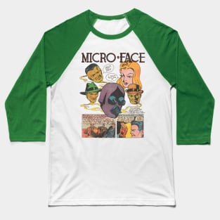 Micro Face #5 Baseball T-Shirt